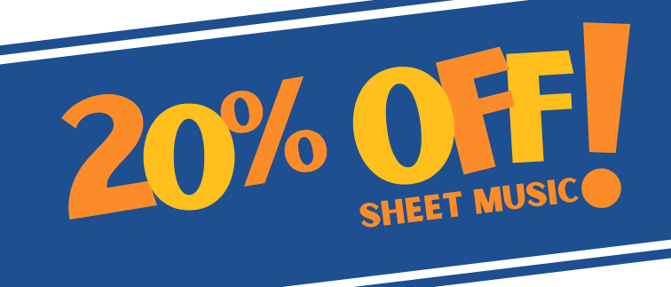 20% Off Sheet Music!